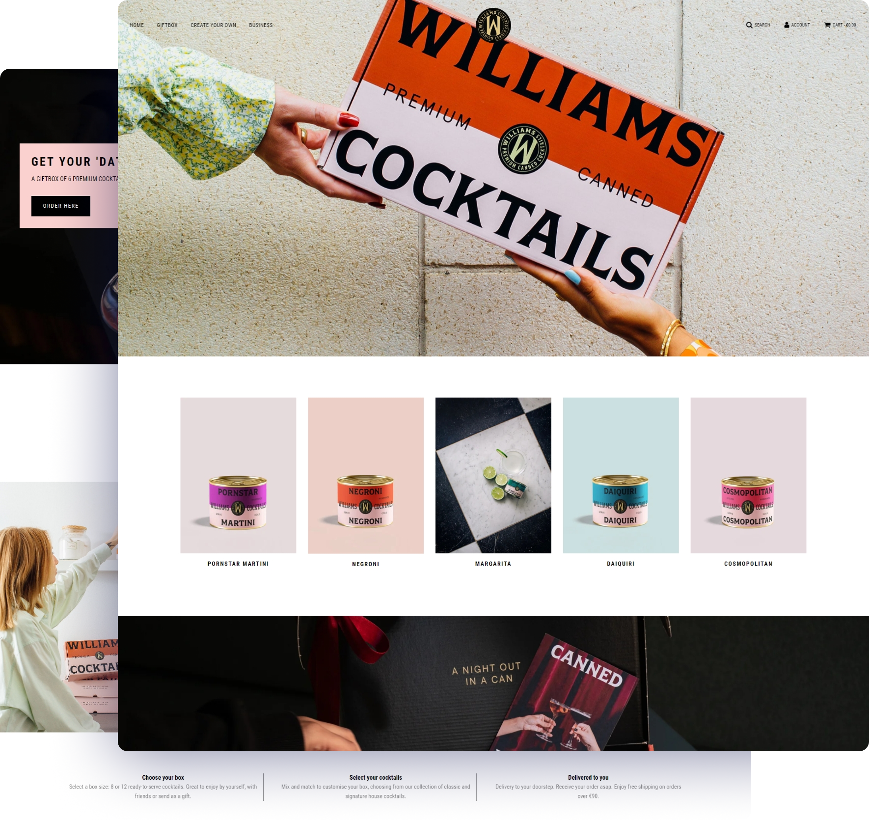 Williams Cocktails Website 1 Nedfinity