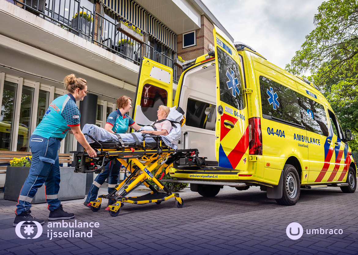 Banner Ambulance IJsselland Nedfinity