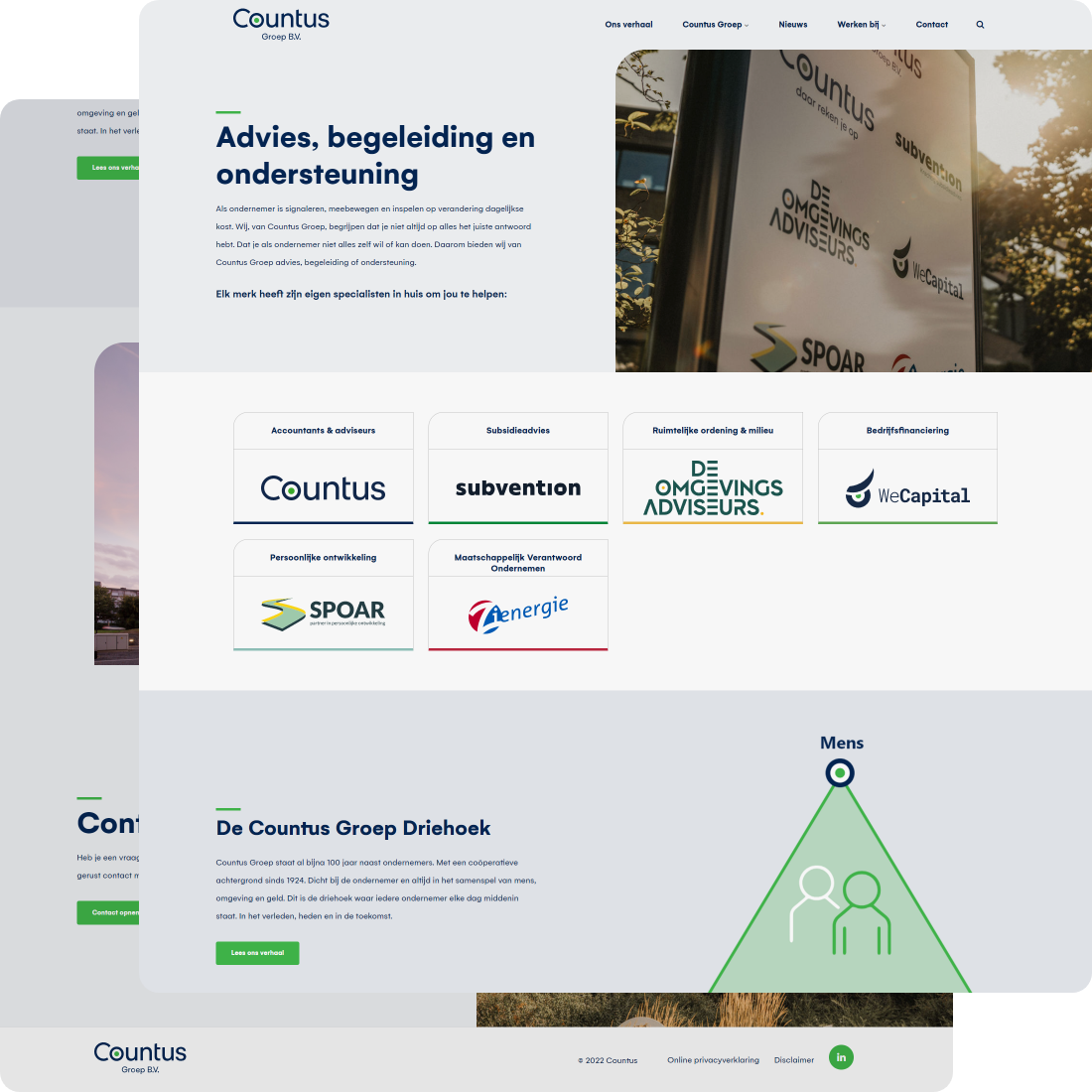 Corporate branding Countus Groep