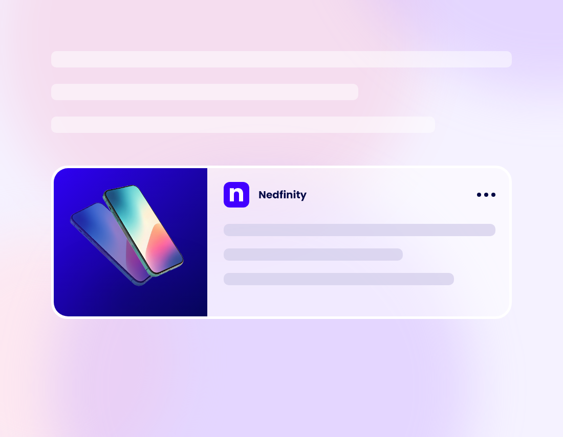 Voorbeeld Nedfinity Ad in ChatGPT